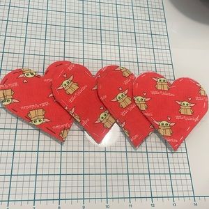 Baby Grogu Valentines Makeup Remover Pads